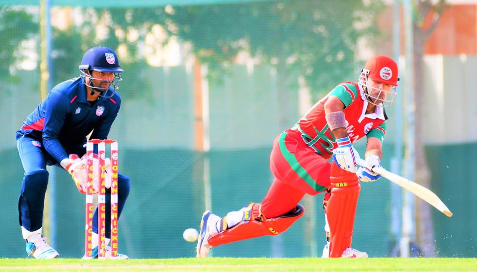 Oman win second match of series by 89 runs over USA.
