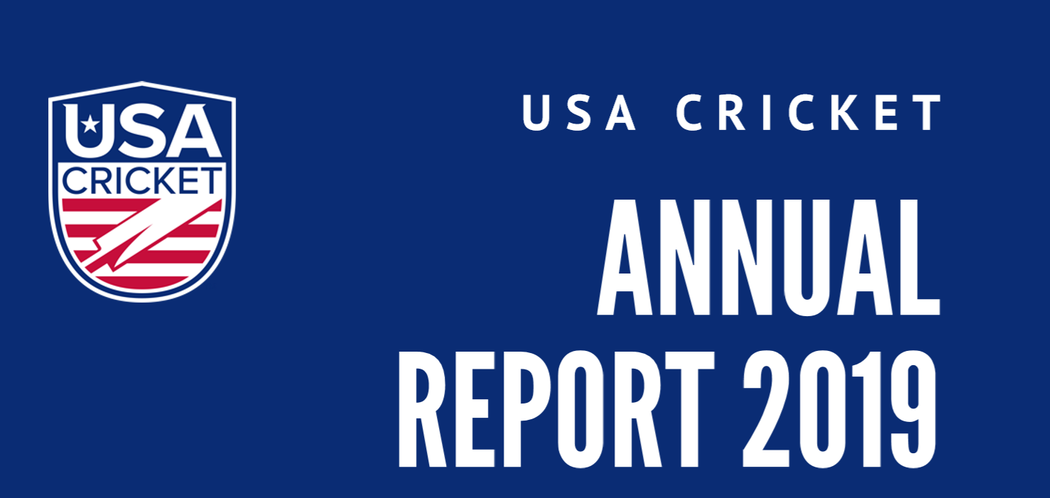USA Cricket Publishes Annual Report for 2019